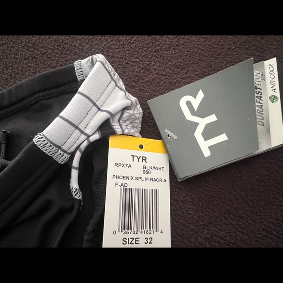TYR Men’s Performance Racer Swimwear Durafast Elite Rare Brief - Picture 7 of 14